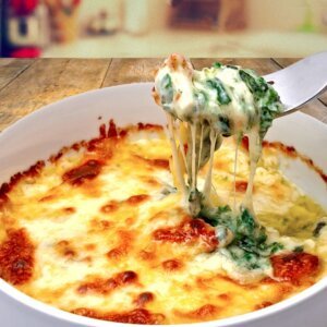 ESPINACAS GRATINADAS