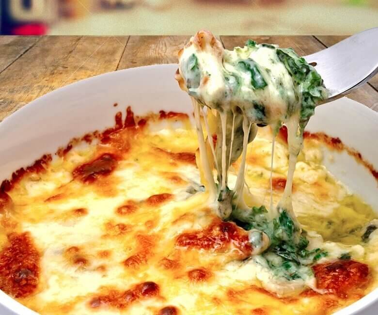 ESPINACAS GRATINADAS