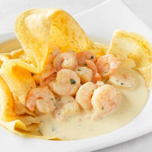 CREPE DE CAMARONES